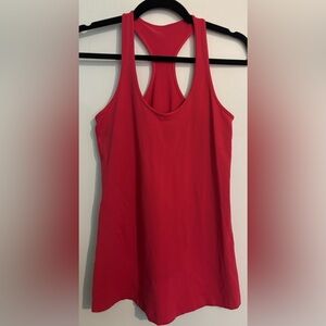 lululemon Womens Pink Racerback Sz 8 Cool Racerback Boom Juice Light Luon